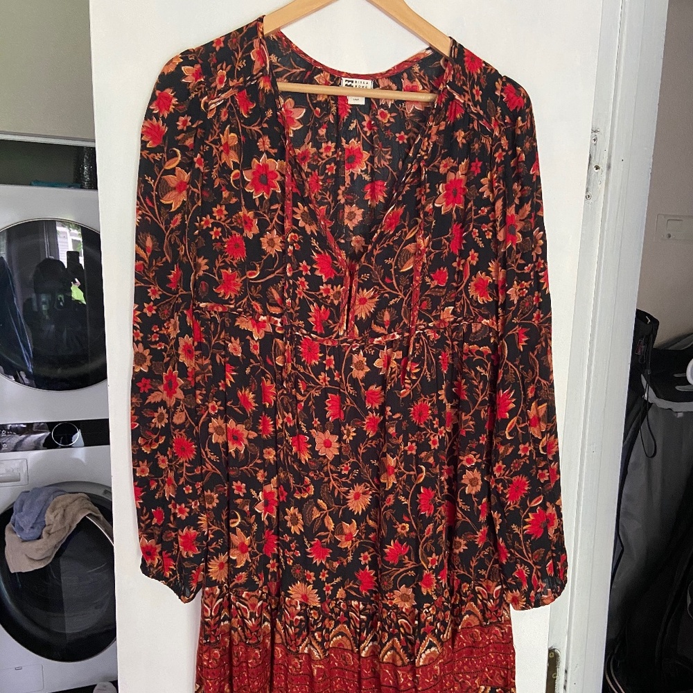Billabong Paisley boho dress
